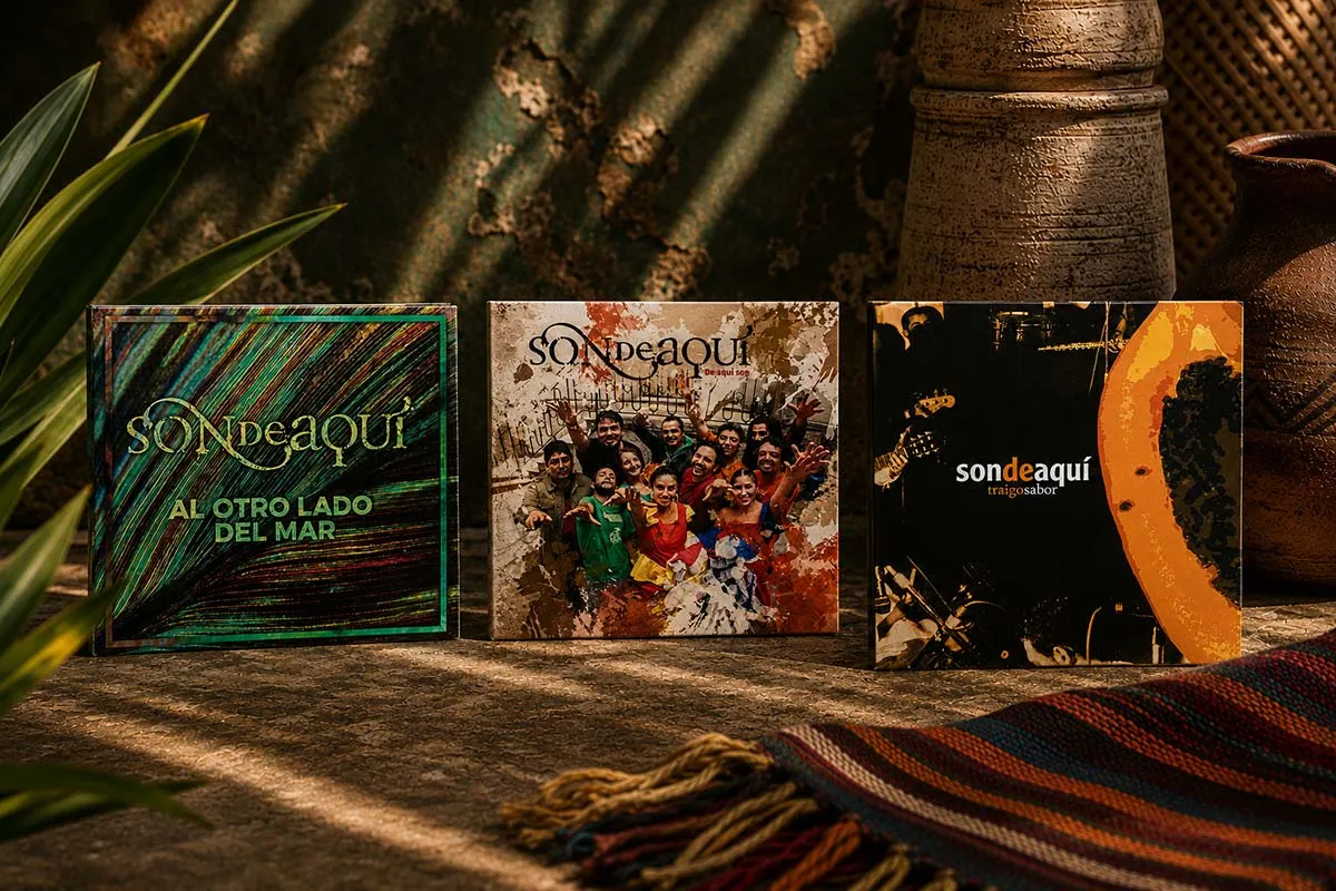 Son de Aqui album collection — all three CDs