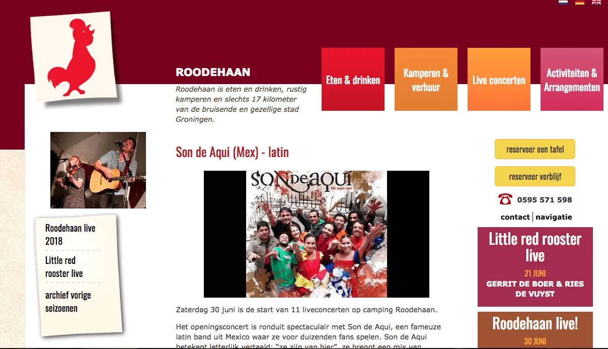 Son de Aqui press clipping Press Roodehaan 2